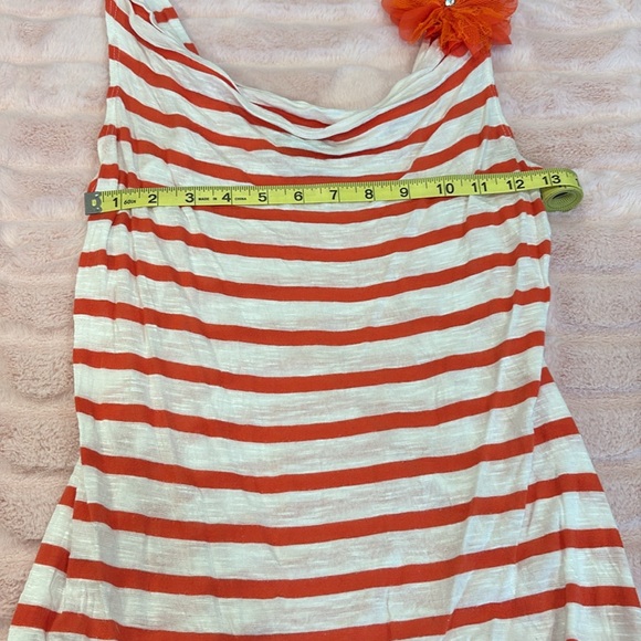 Deb Striped Camisole w/Flower Accent - Picture 5 of 6